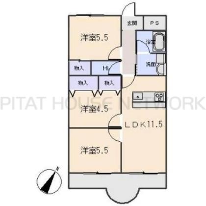  間取り図写真
