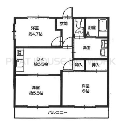  間取り図写真