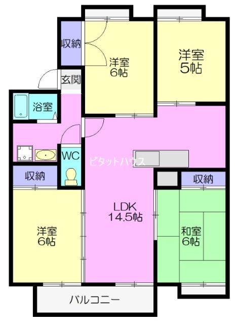  間取り図写真
