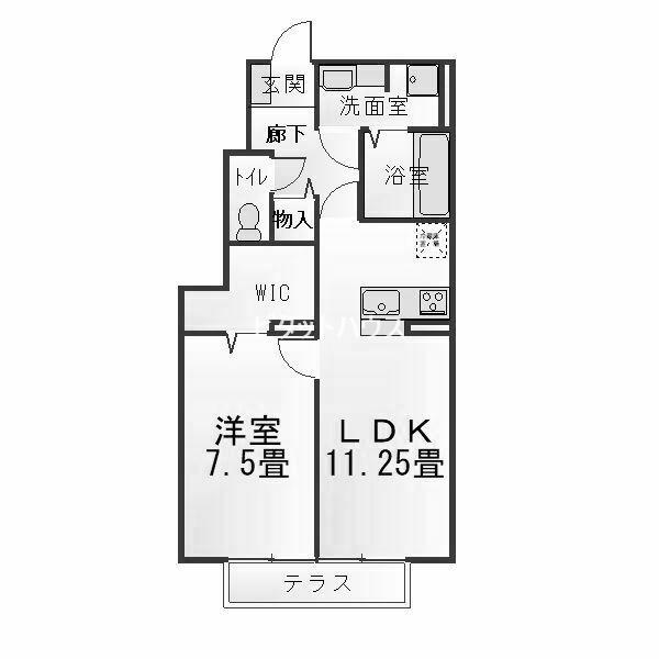  間取り図写真
