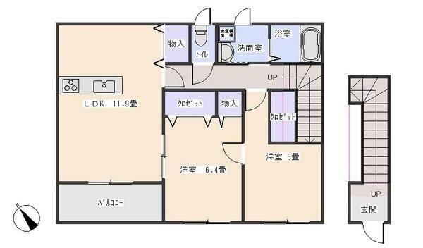  間取り図写真