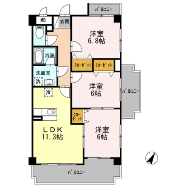  間取り図写真