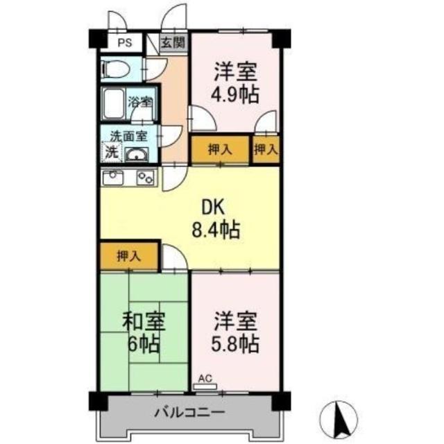  間取り図写真