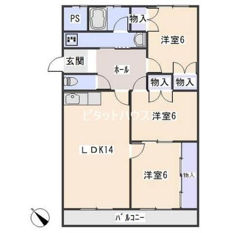  間取り図写真