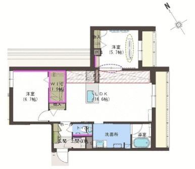 間取図(平面図)