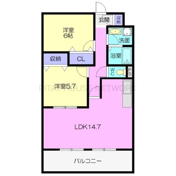 間取図(平面図)