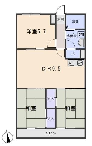 間取図(平面図)