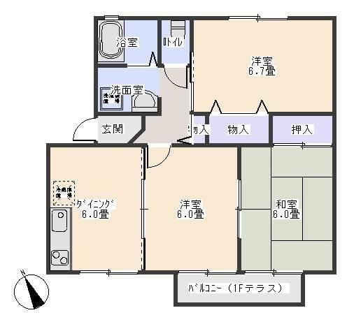 間取図(平面図)
