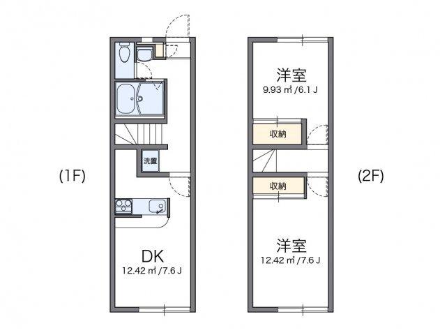 代表的な間取のため実際の間取とは異なる場