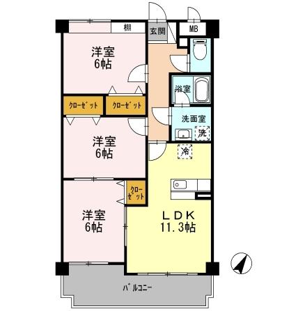 間取図(平面図)