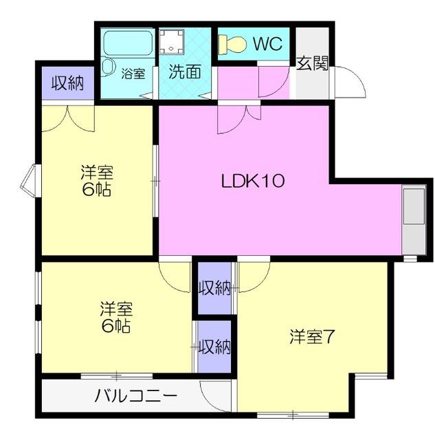 間取図(平面図)
