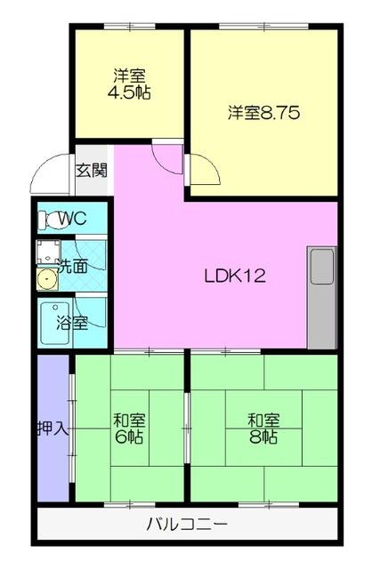間取図(平面図)