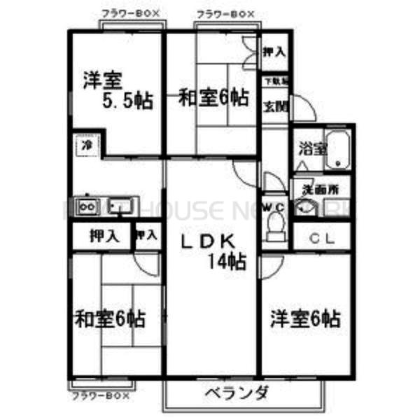 間取図(平面図)