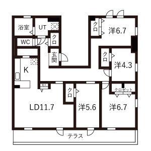 間取図(平面図)
