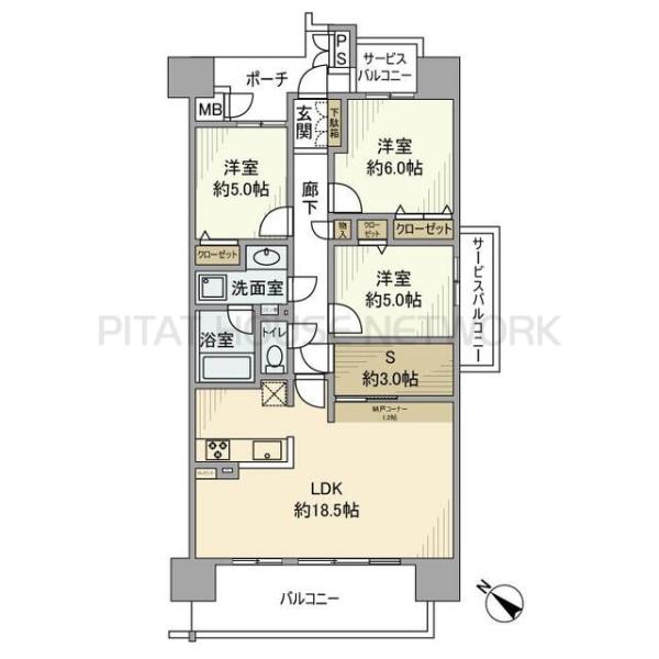 間取図(平面図)