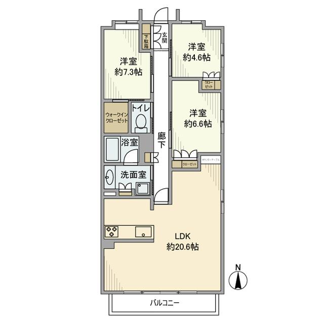 間取図(平面図)