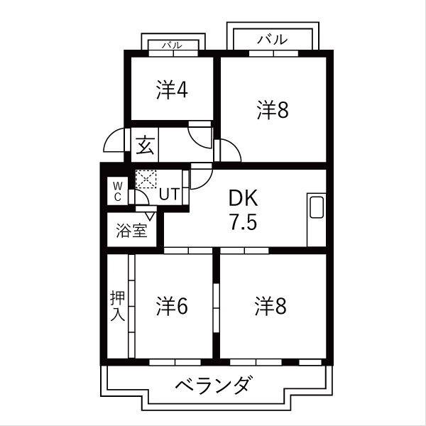 間取図(平面図)