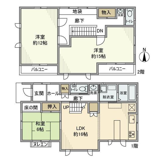 間取図(平面図)