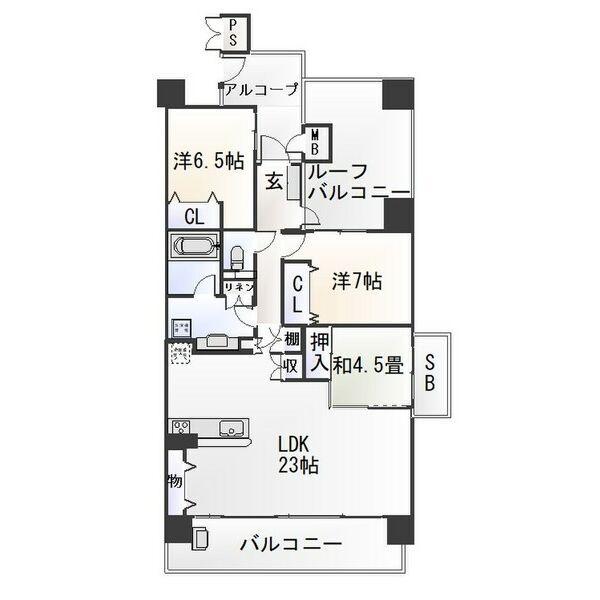 間取図(平面図)