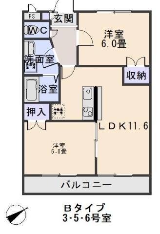 間取図(平面図)