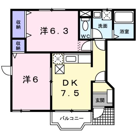 間取図(平面図)