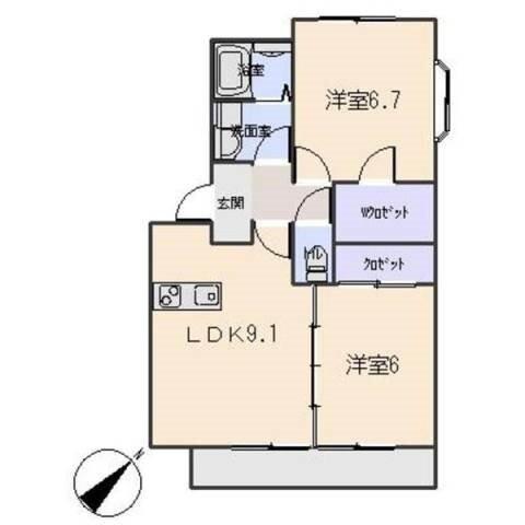 間取図(平面図)