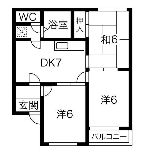 間取図(平面図)