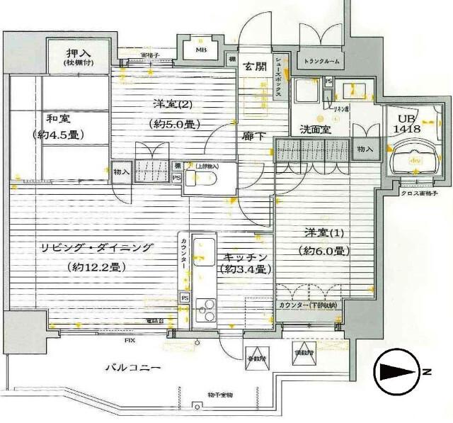 間取図(平面図)