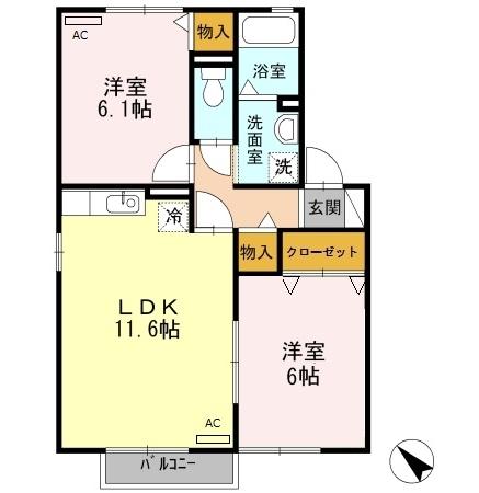 間取図(平面図)