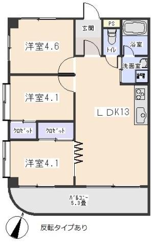 間取図(平面図)