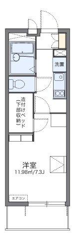 代表的な間取のため実際の間取とは異なる場