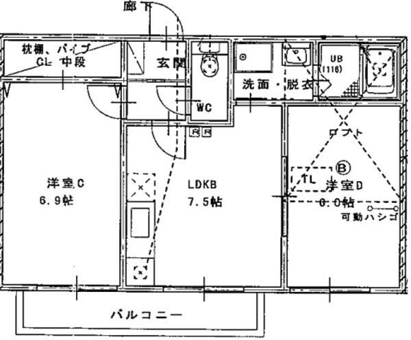 間取図(平面図)