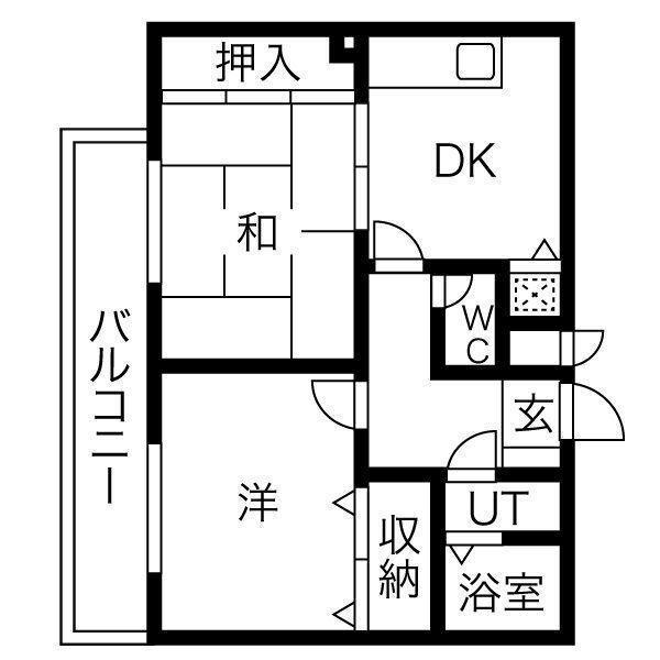 間取図(平面図)