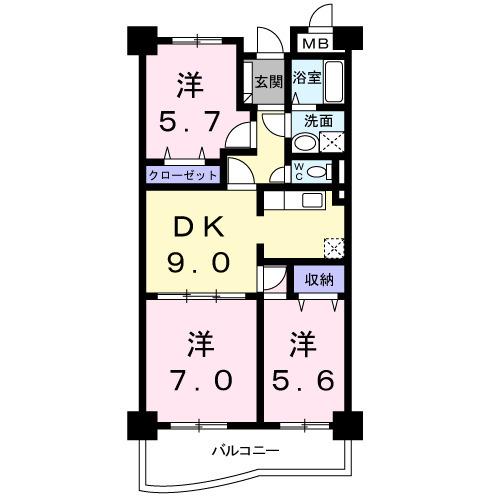 間取図(平面図)