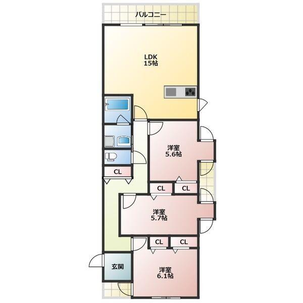 間取図(平面図)