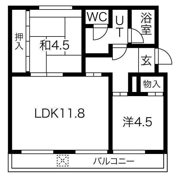 間取図(平面図)