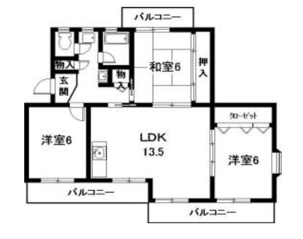 間取図(平面図)