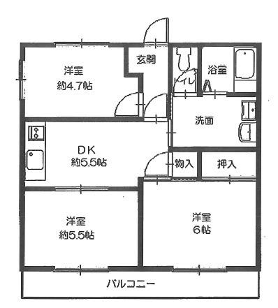 間取図(平面図)