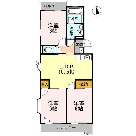 間取図(平面図)