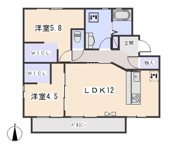 間取図(平面図)