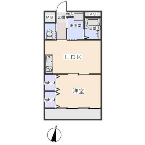 アビテ・ナポール（107） 間取り図画像