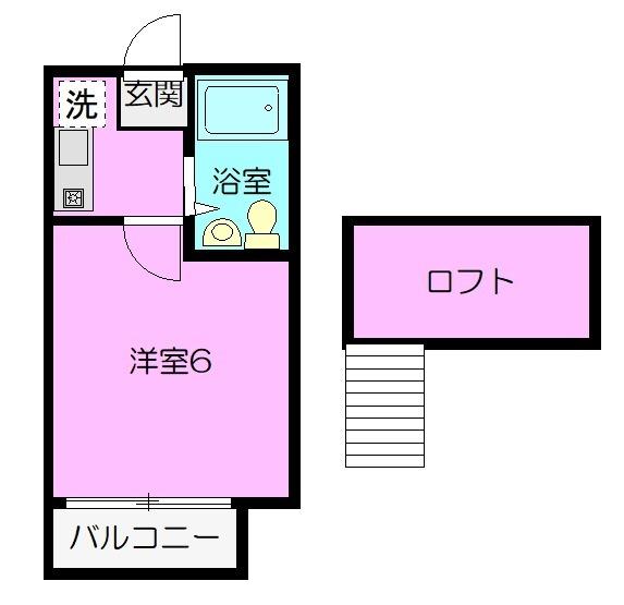 サンエフ中之郷（102） 間取り図画像