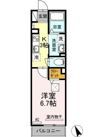 ＥＴＥＲＮＡ（102） 間取り図画像