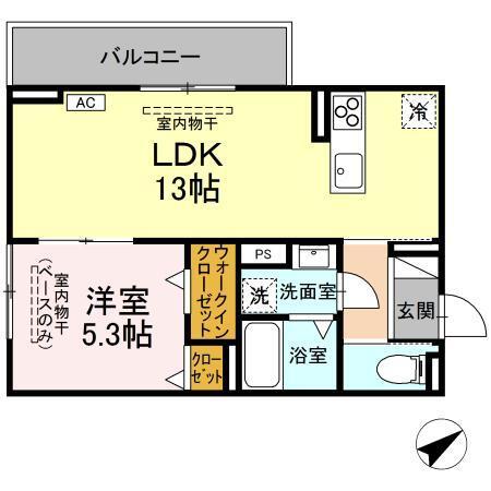 プライム（305） 間取り図画像