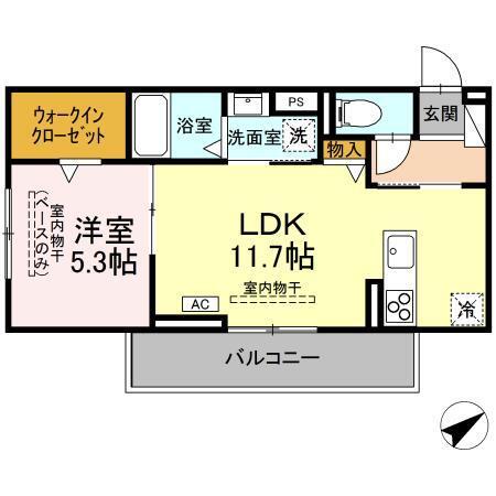 プライム（303） 間取り図画像