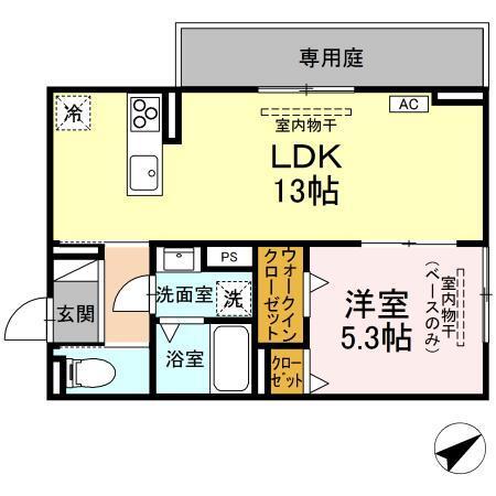 プライム（101） 間取り図画像