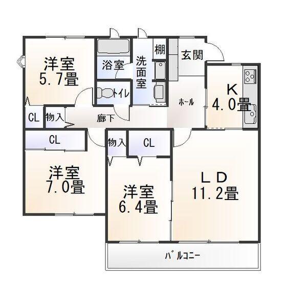 マストプラスⅠ（202） 間取り図画像