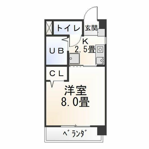 グランデュール16（301） 間取り図画像