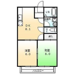 ドエルマルシェＡ（202） 間取り図画像