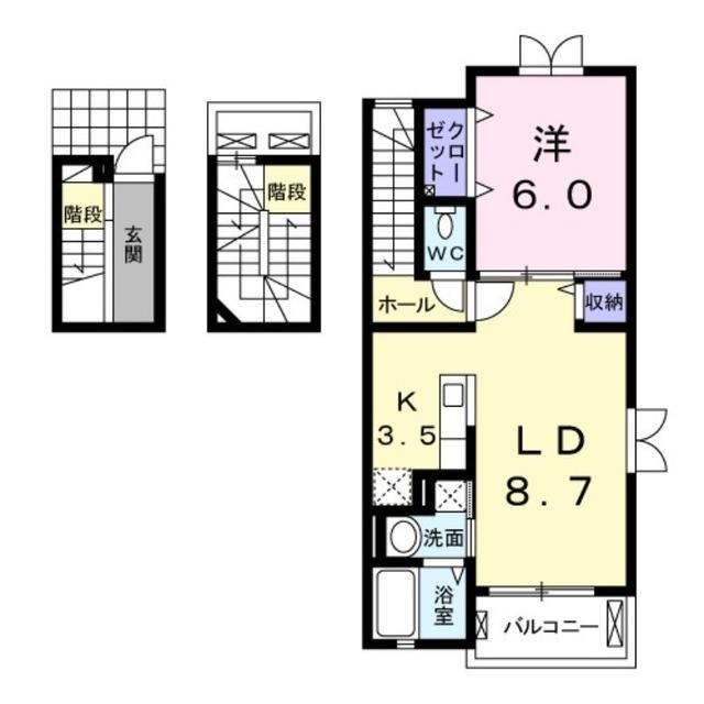 ファインヒル（301） 間取り図画像